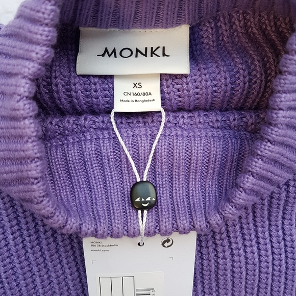 MONKL PURPLE SWEATER - Picture 2 of 7